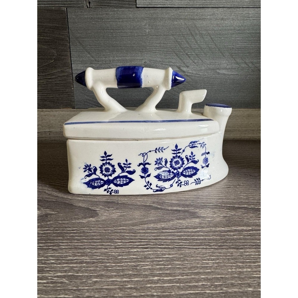 Vintage Porcelain Made In Japan Trinket Iron